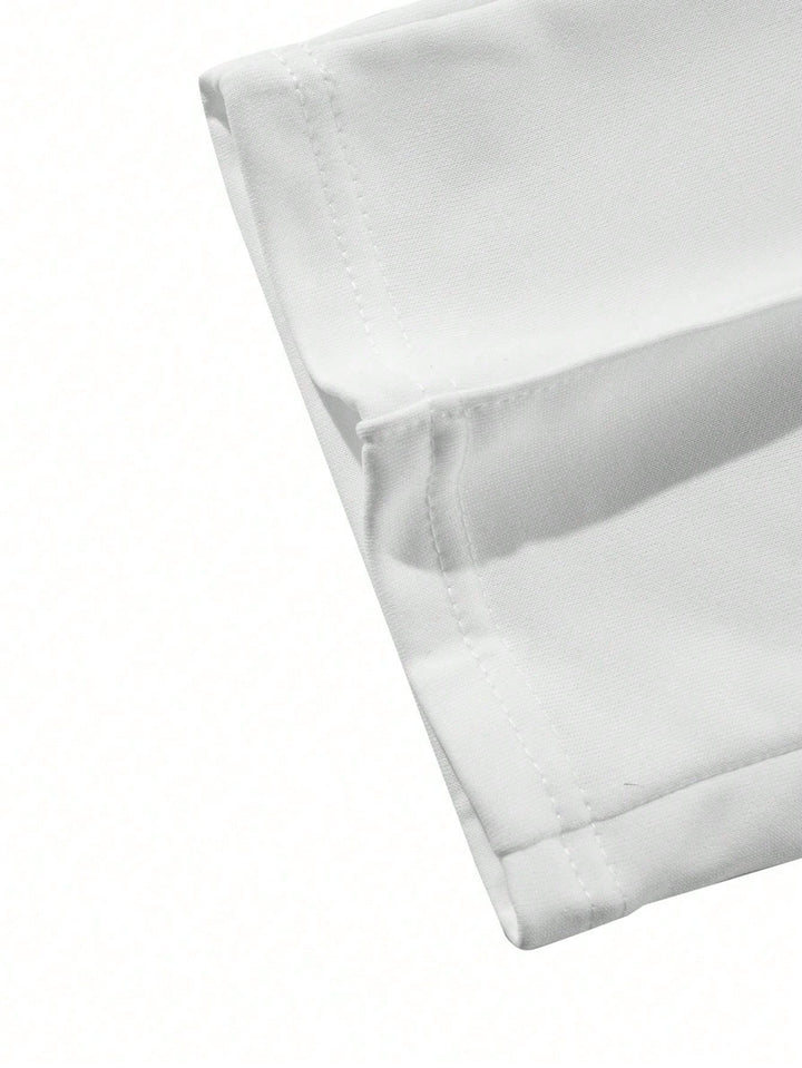 Pantaloni SHEIN, alb