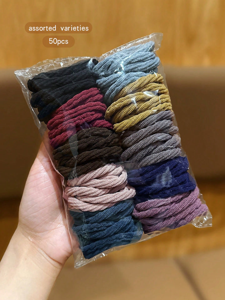Set de elastice pentru păr SHEIN, mix culori