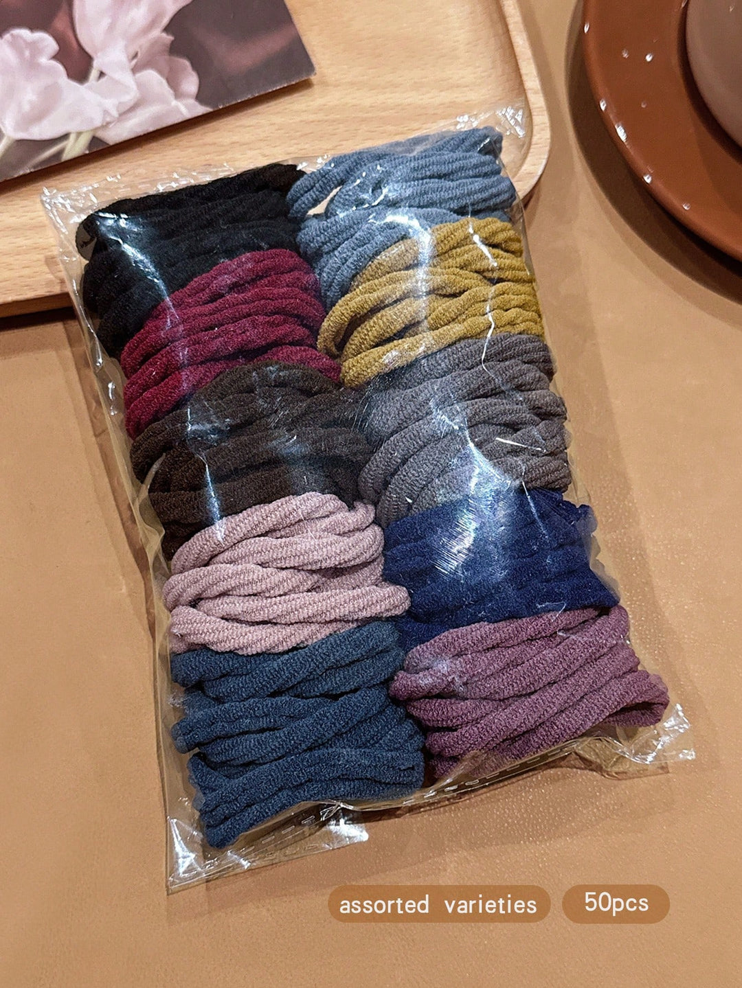 Set de elastice pentru păr SHEIN, mix culori