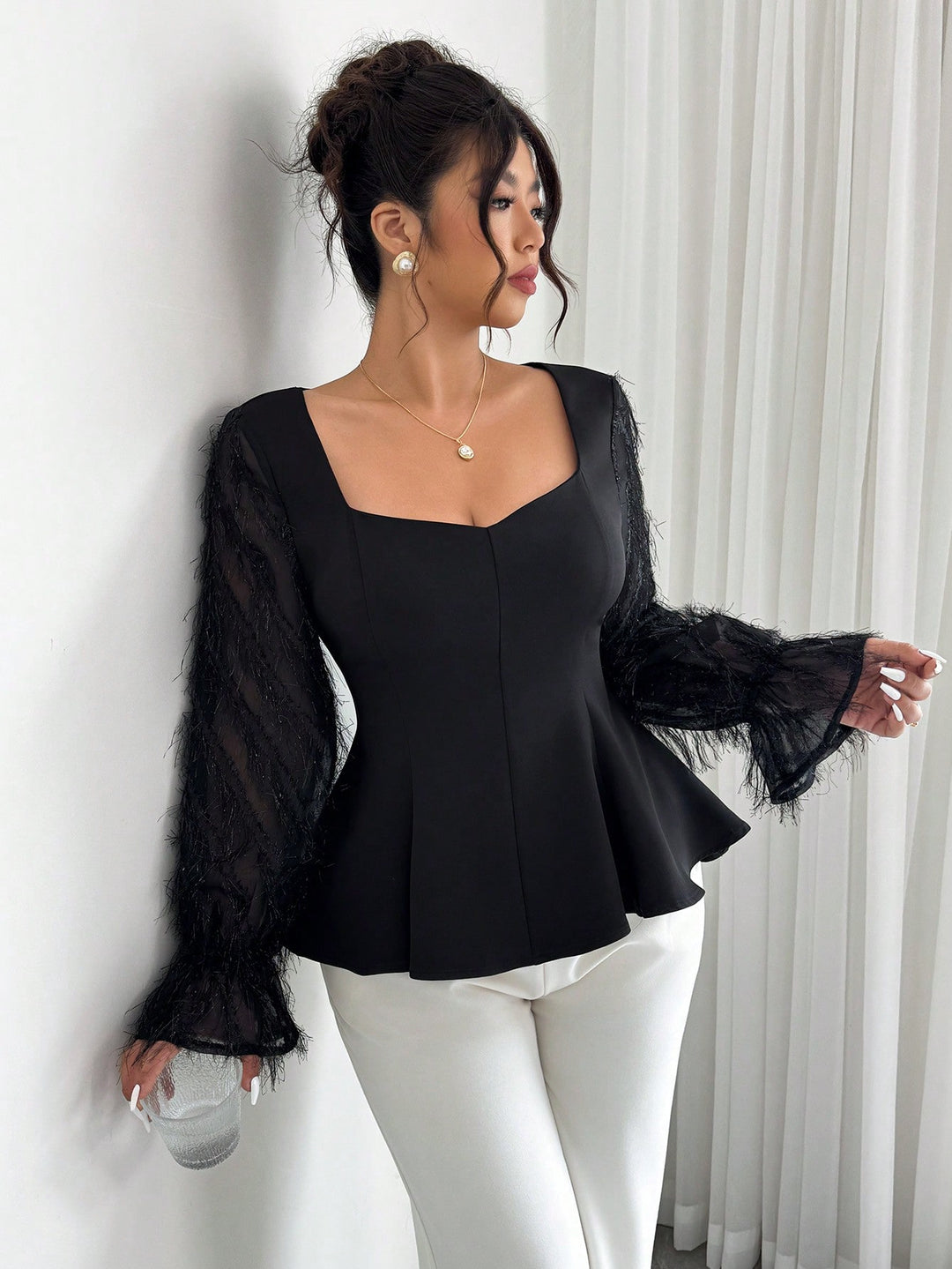SHEIN ing, fekete