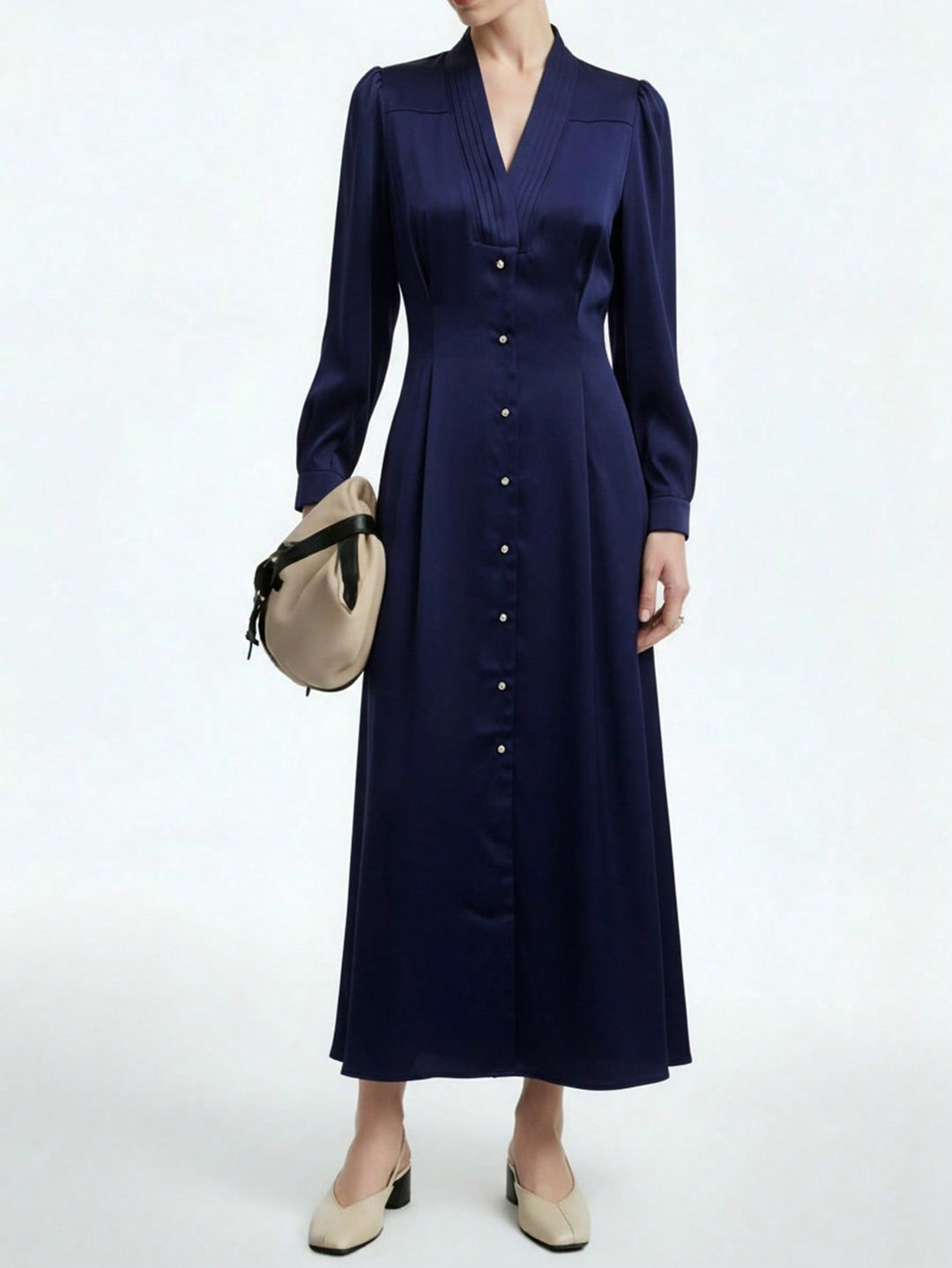 Rochie maxi SHEIN, albastru