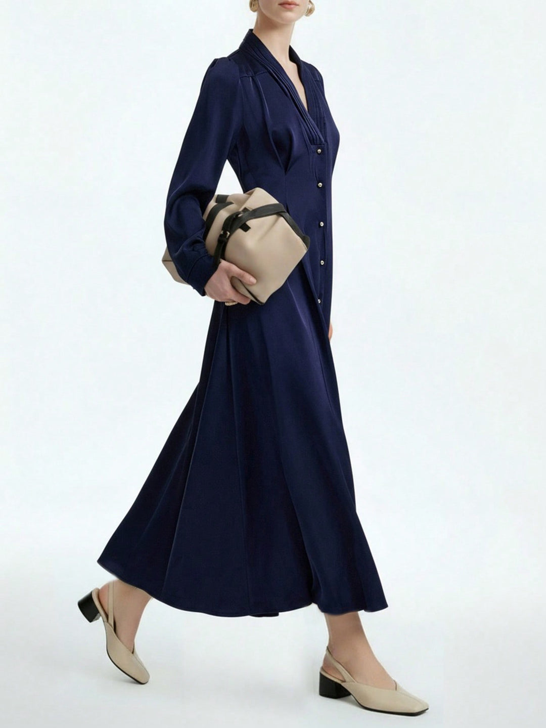 Rochie maxi SHEIN, albastru