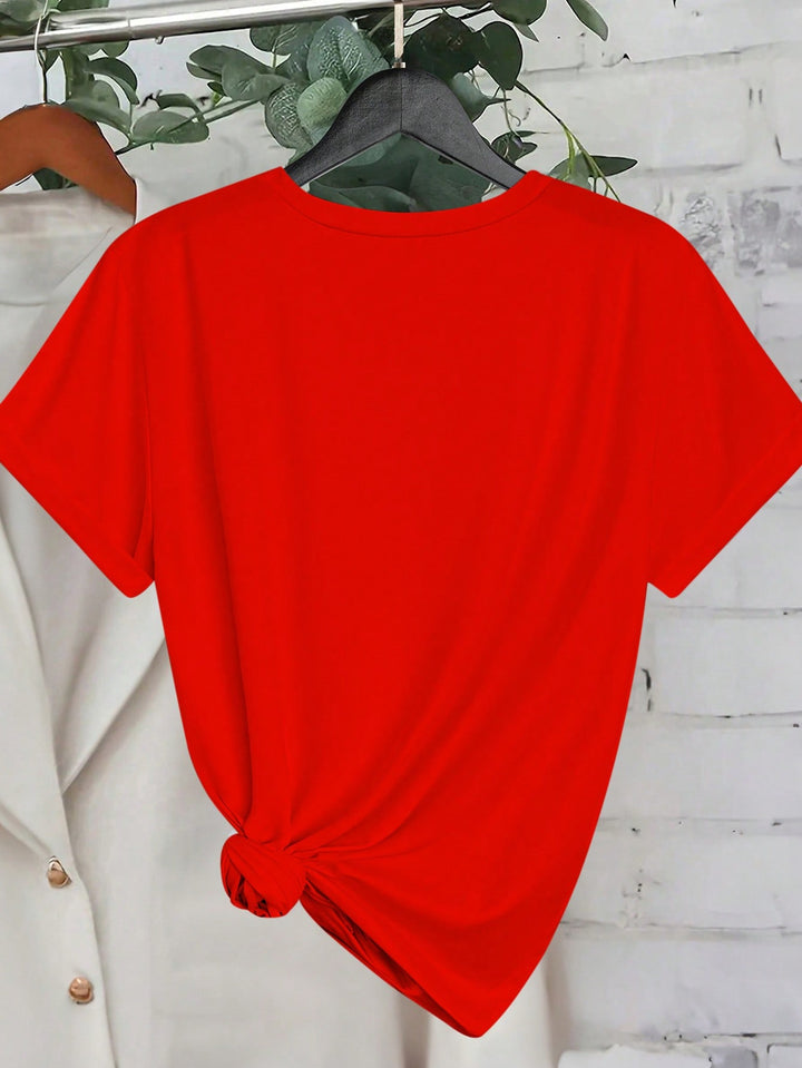 Tricou SHEIN, roșu