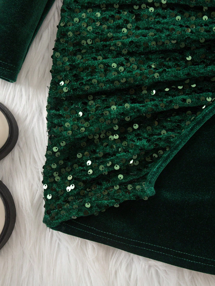 Rochie SHEIN, verde