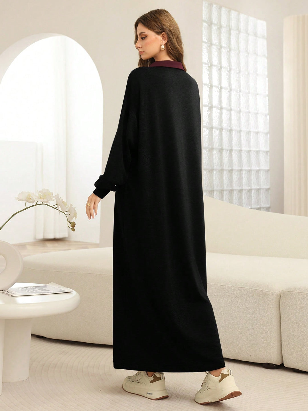 Rochie maxi SHEIN, negru