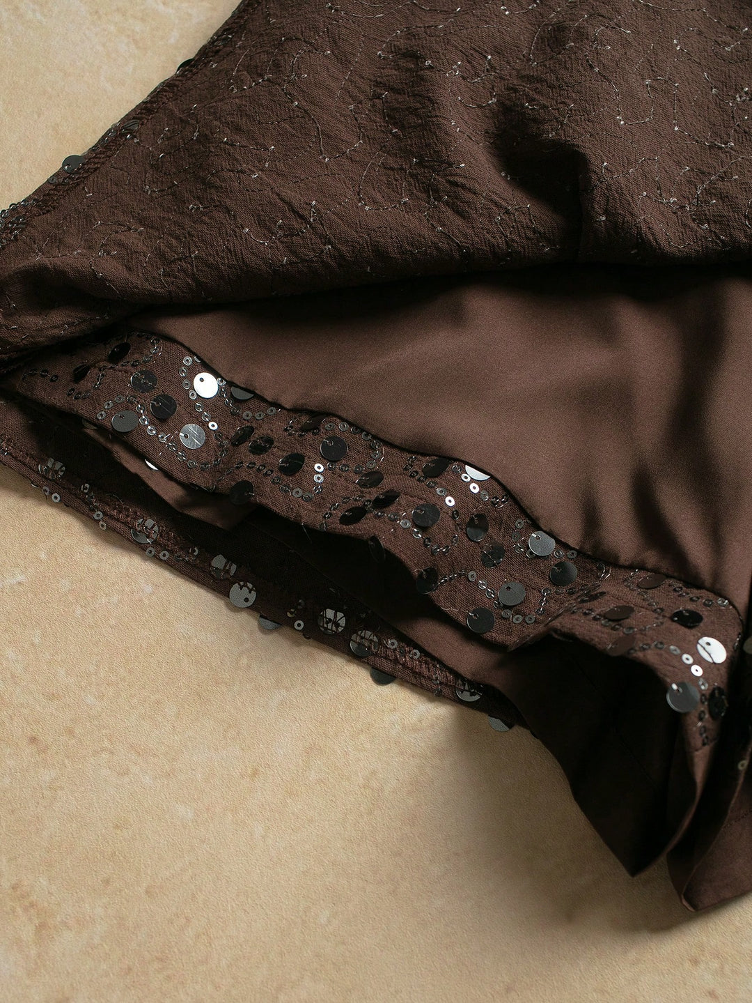 Fustă pantalon SHEIN, maro