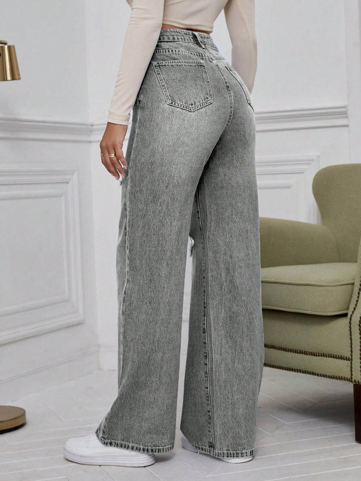 Jeans SHEIN, gri
