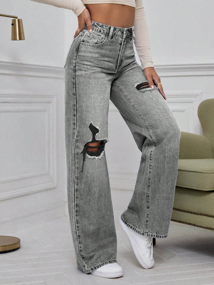 Jeans SHEIN, gri