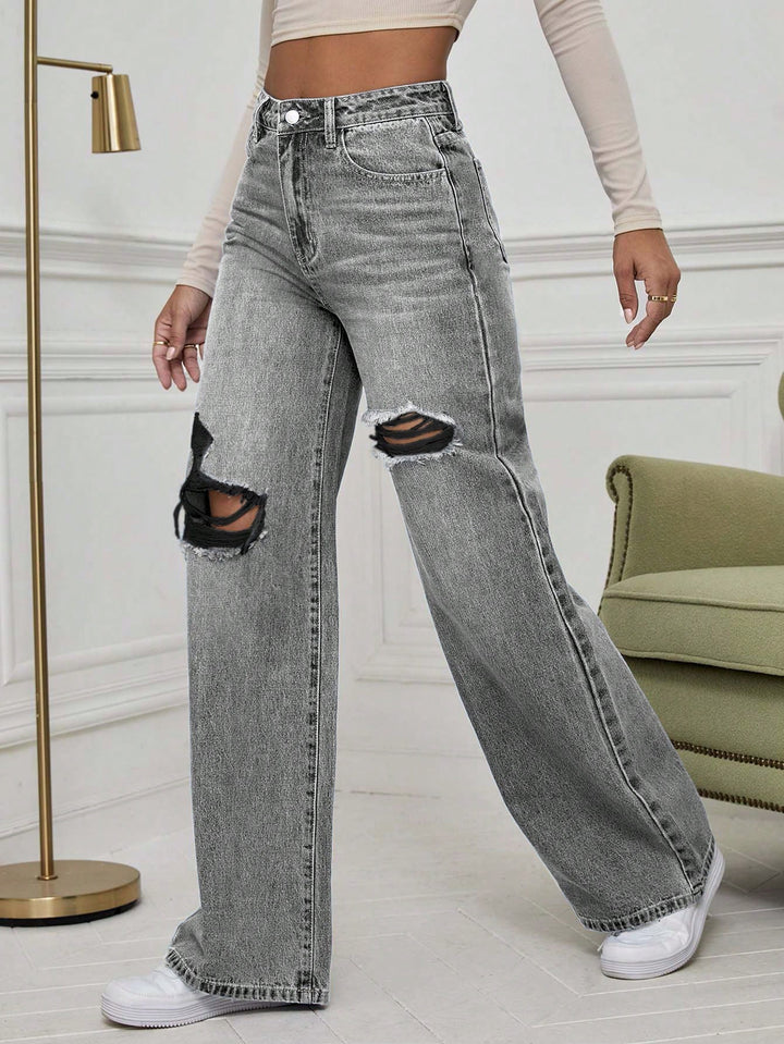Jeans SHEIN, gri