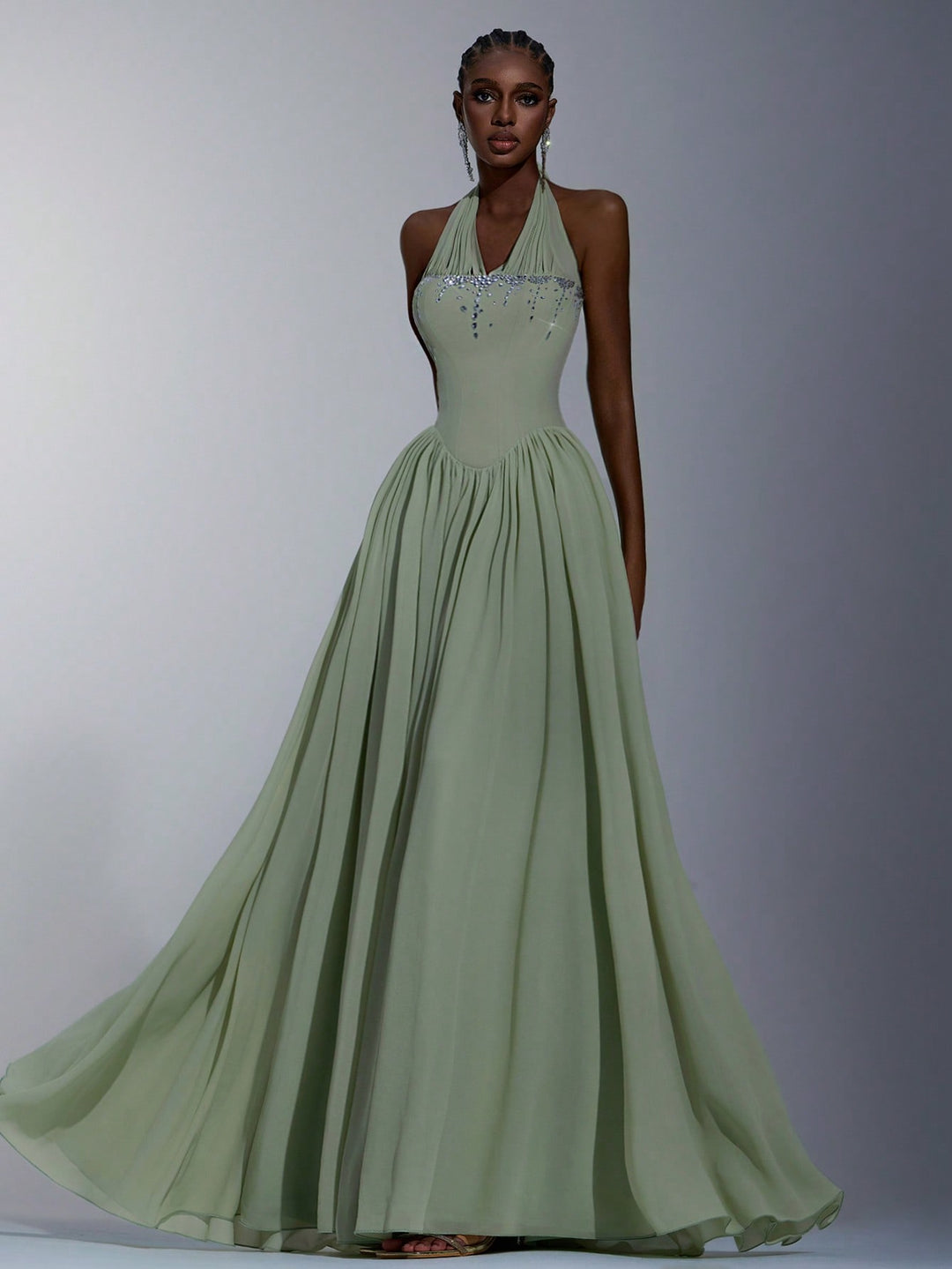 Rochie SHEIN, verde