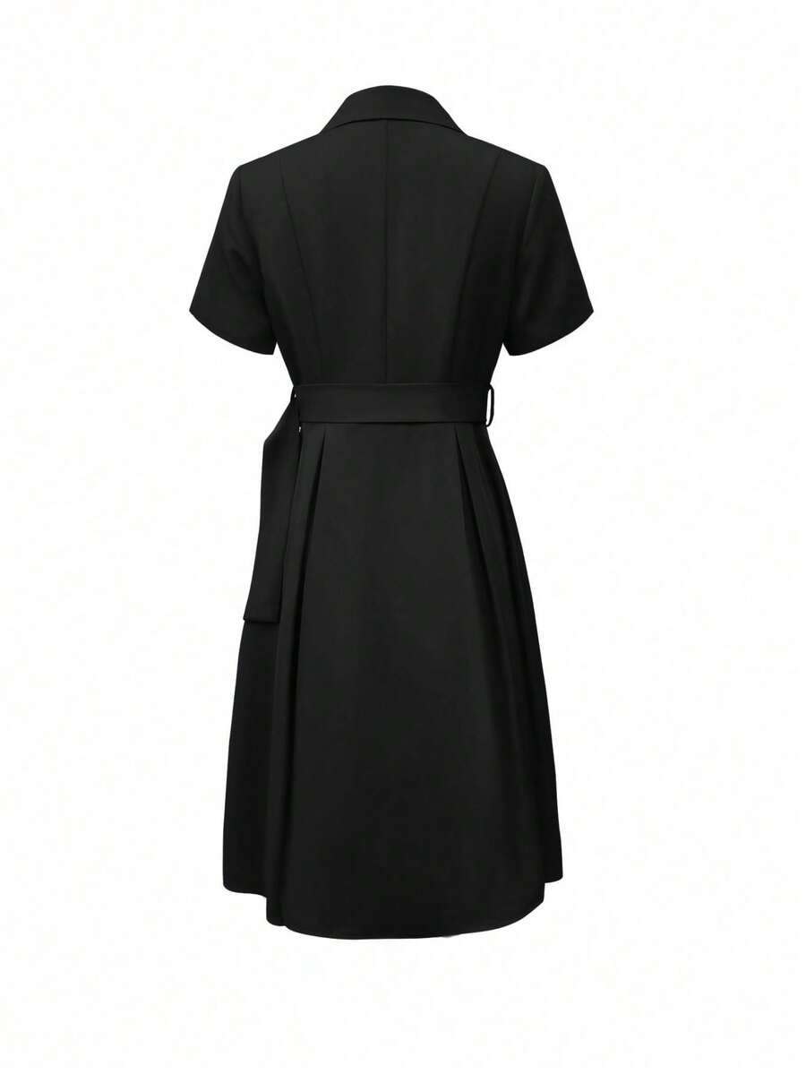 Rochie midi SHEIN, negru