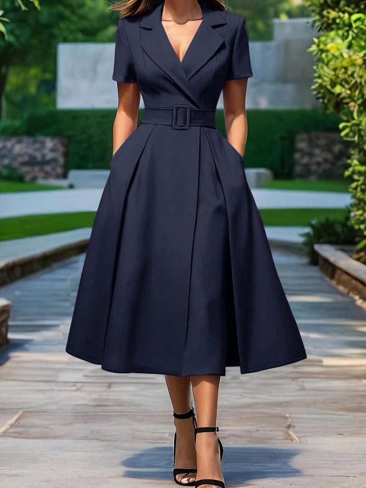 Rochie midi SHEIN, albastru
