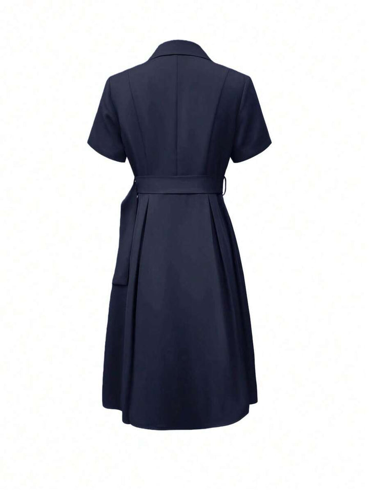 Rochie midi SHEIN, albastru