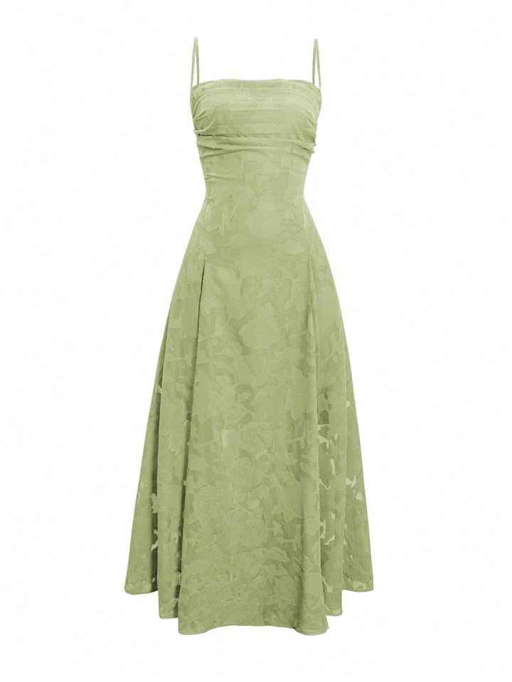 Rochie maxi SHEIN, verde