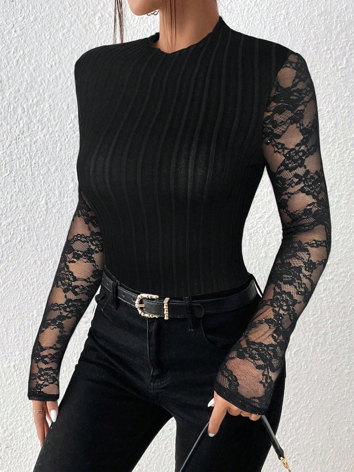 SHEIN blúz, fekete
