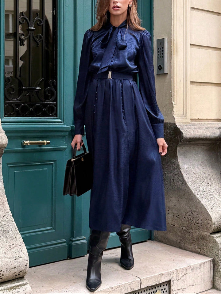 SHEIN maxi ruha, kék