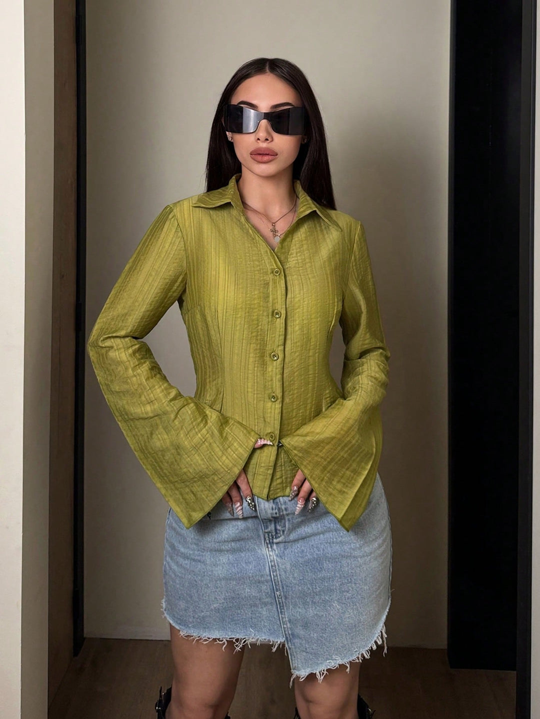 Tricou SHEIN, galben