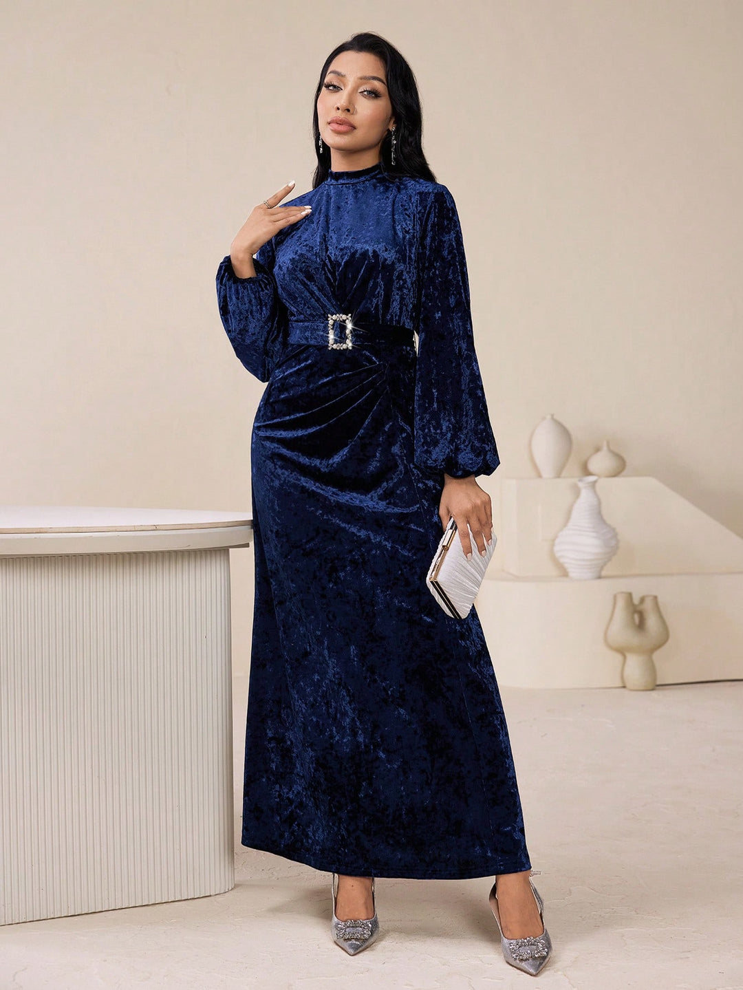SHEIN Maxi Dress, Blue