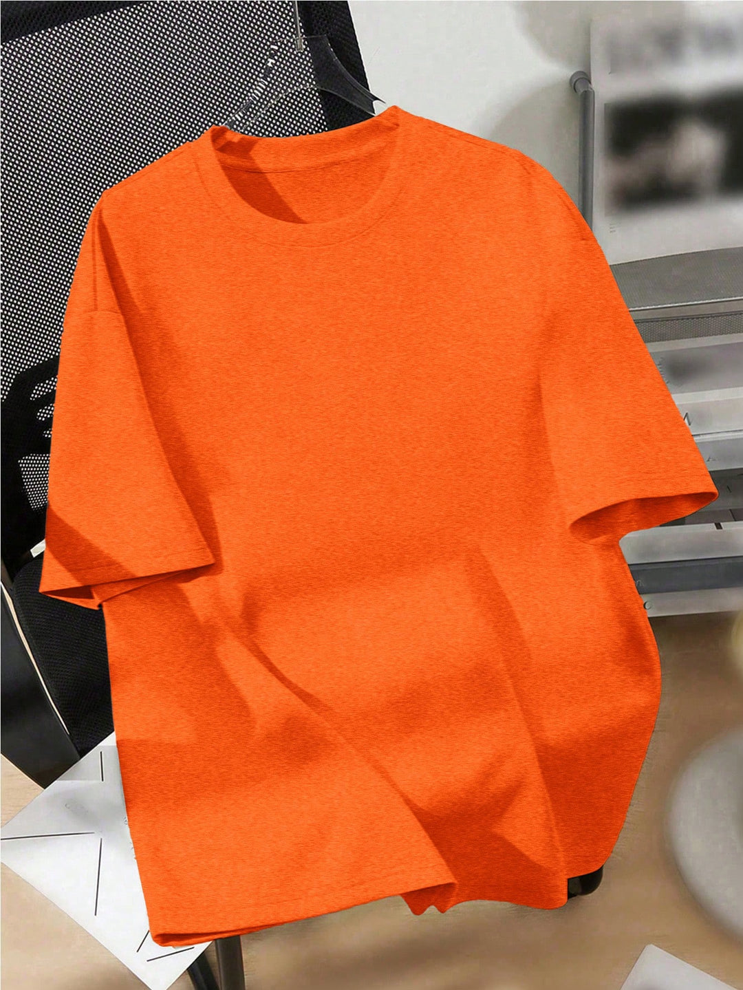 Tricou SHEIN, portocaliu
