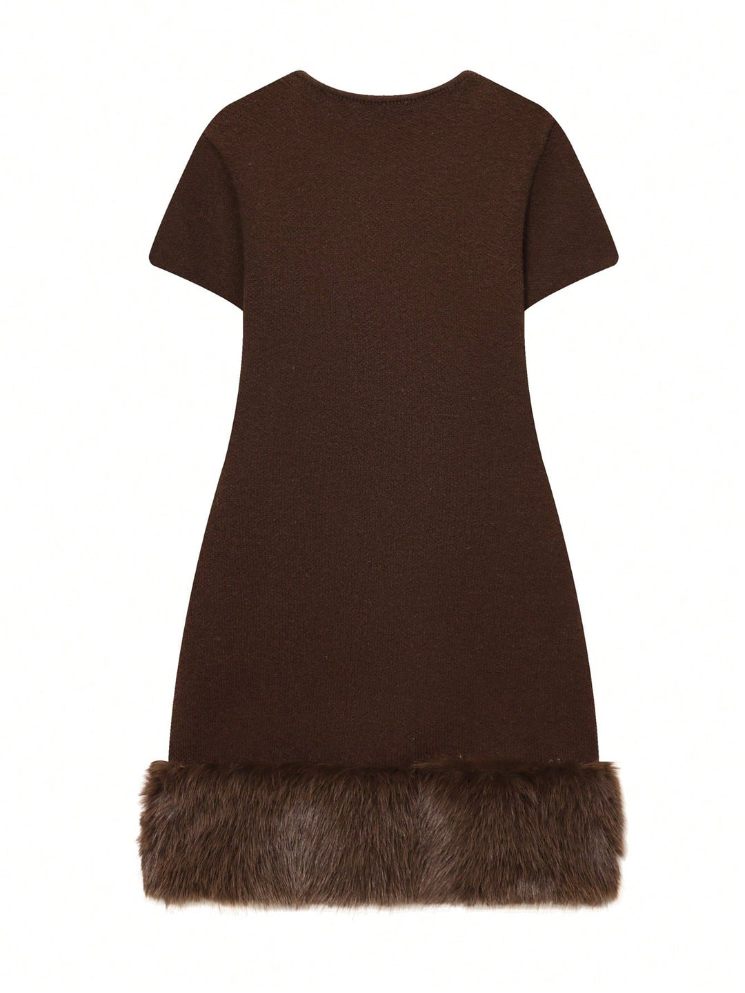 Rochie mini SHEIN, maro