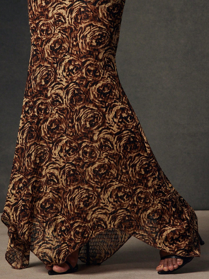 Rochie maxi SHEIN, mix culori