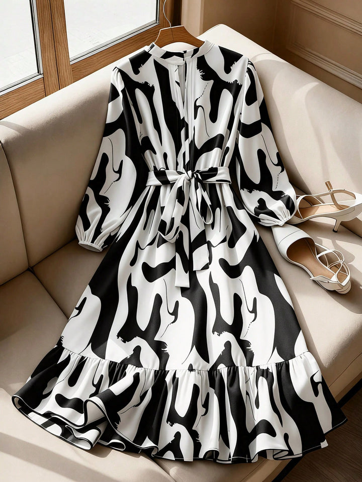 Rochie midi SHEIN, mix culori
