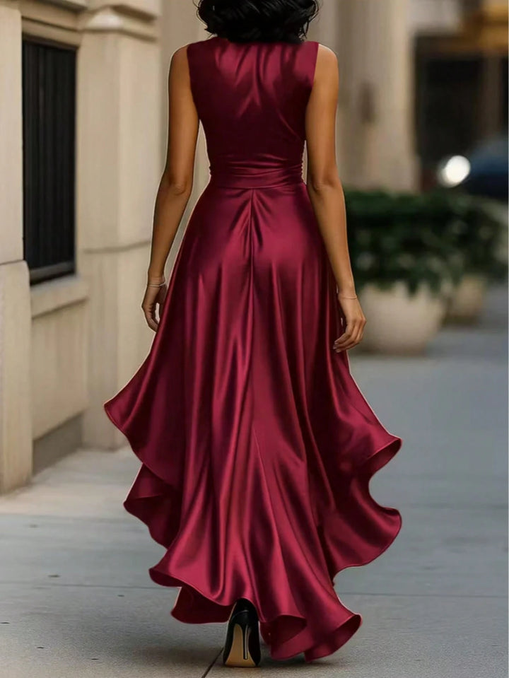 Rochie midi SHEIN, roșu