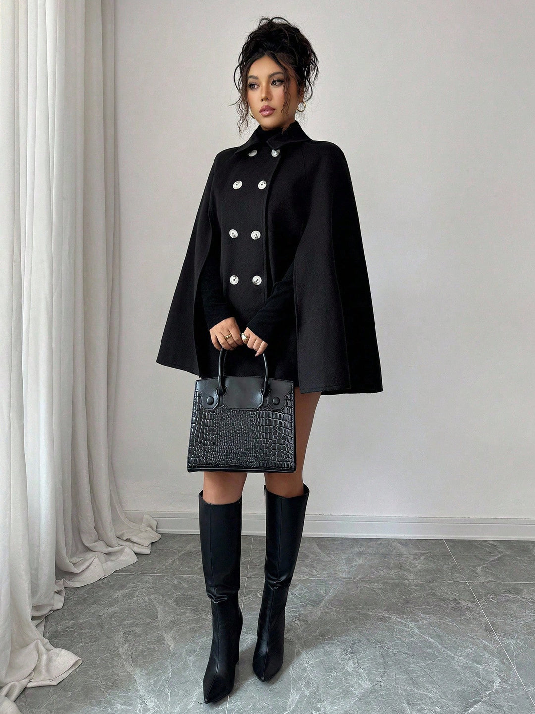 Palton SHEIN, negru