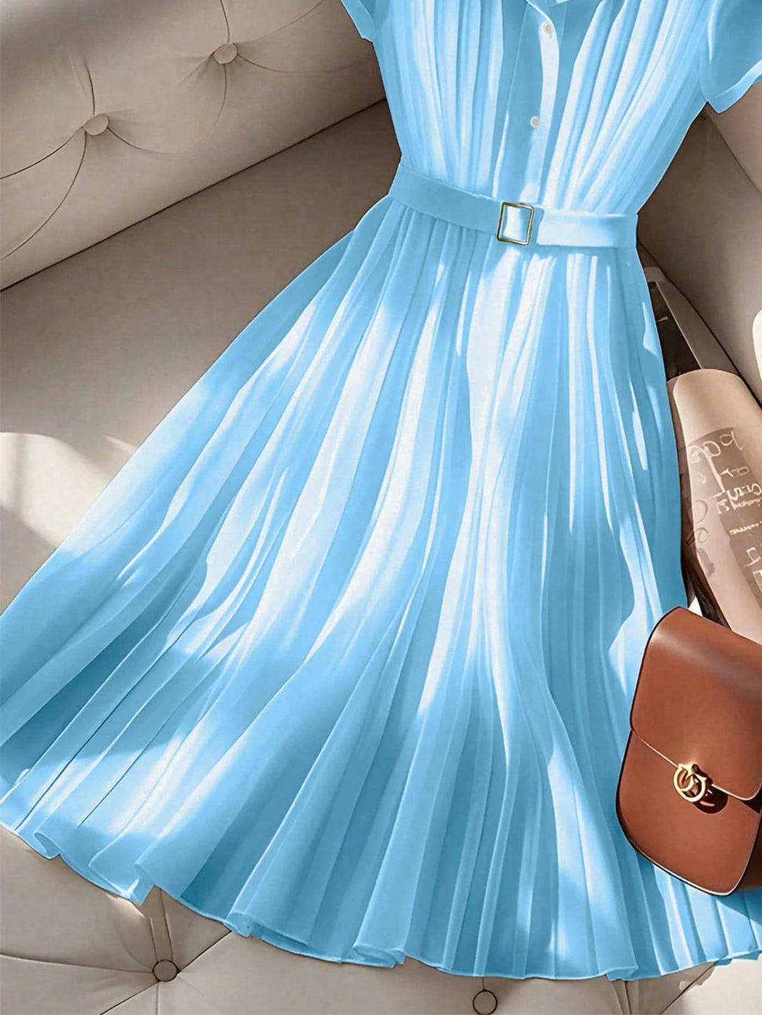 Rochie maxi SHEIN, albastru