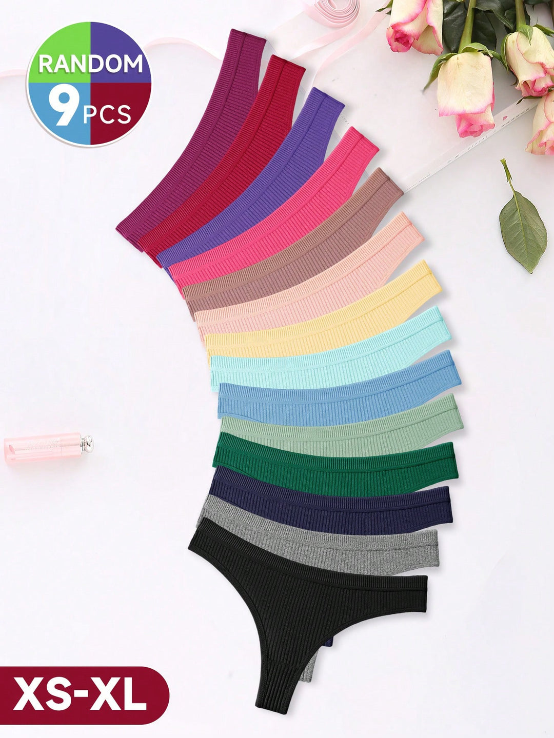 Slip tanga SHEIN, mix culori
