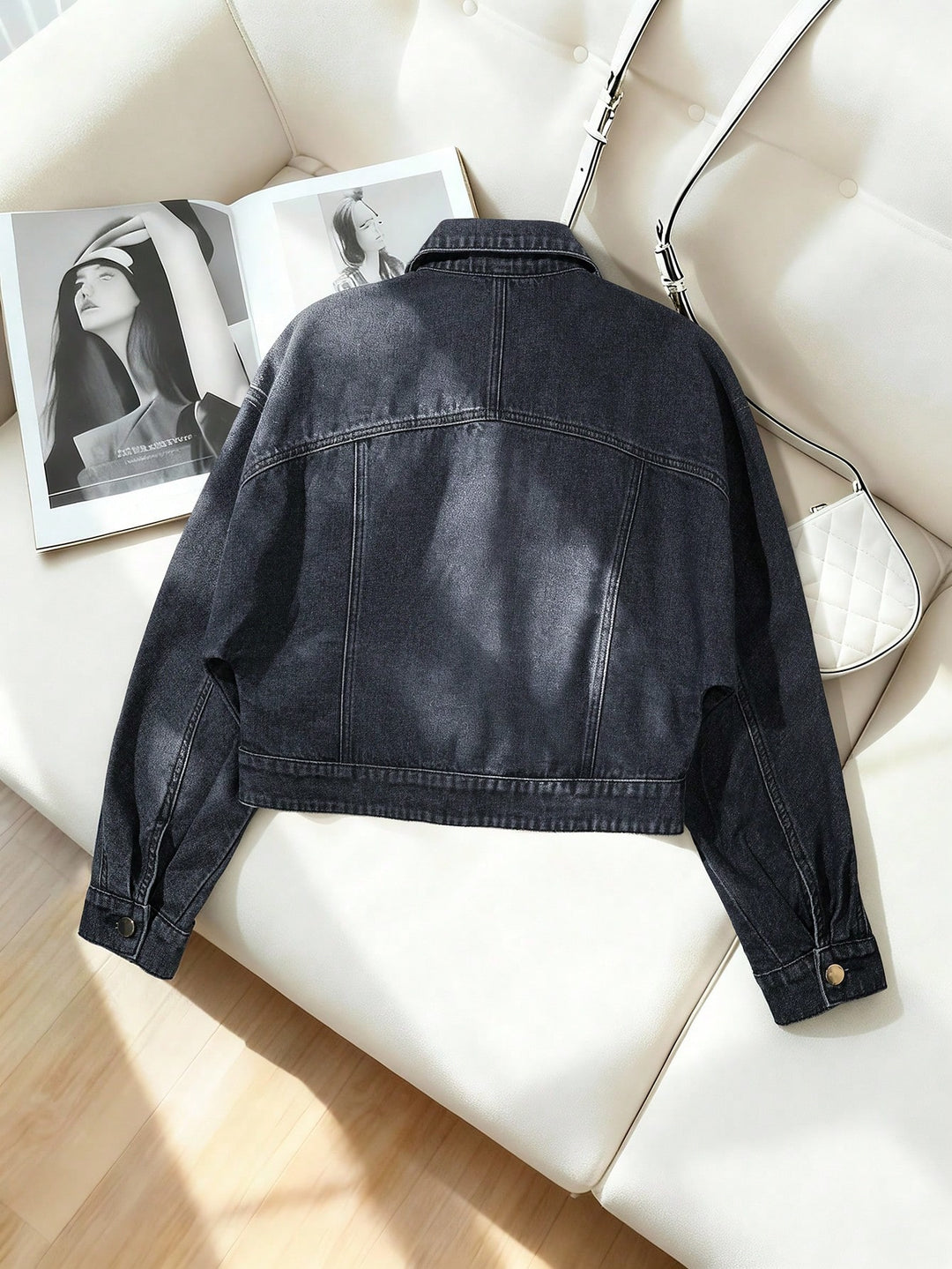 Top SHEIN, negru