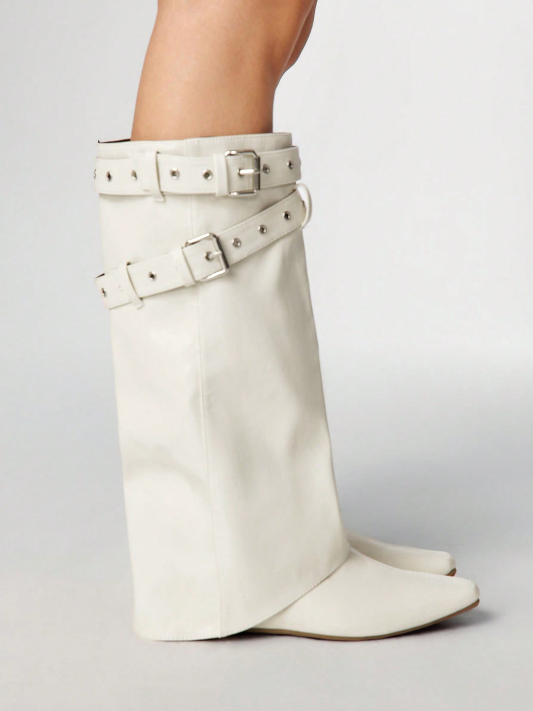 Cizme SHEIN, bej