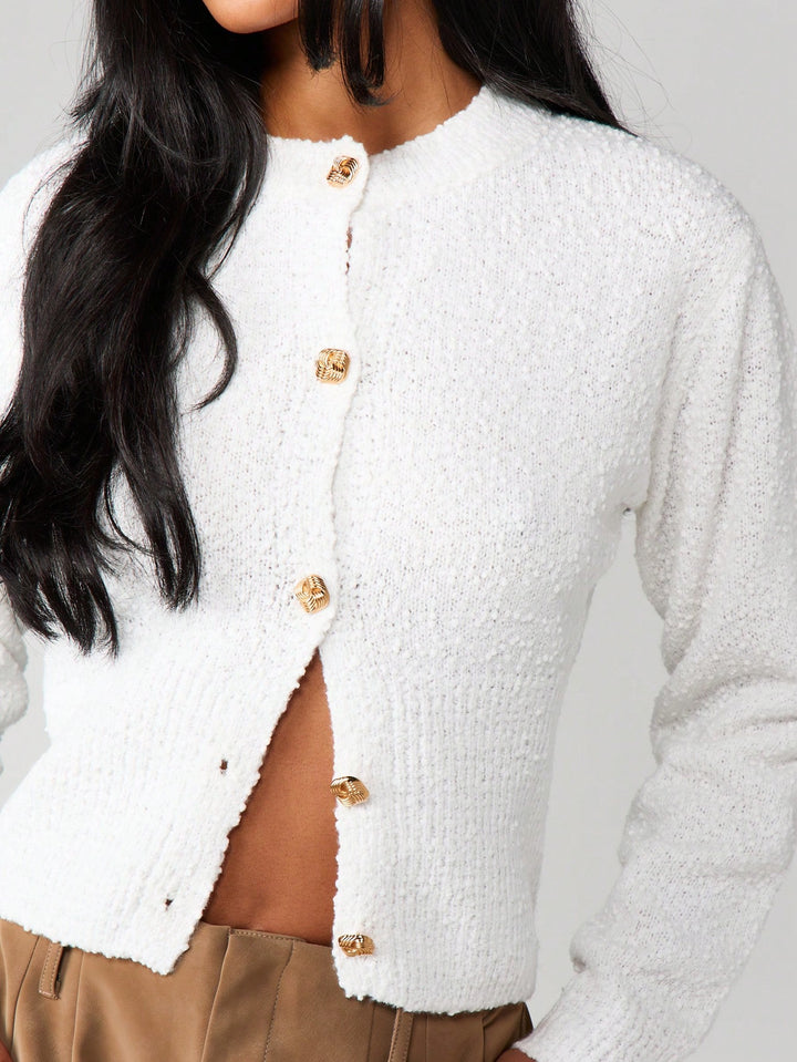 Pulover SHEIN, alb
