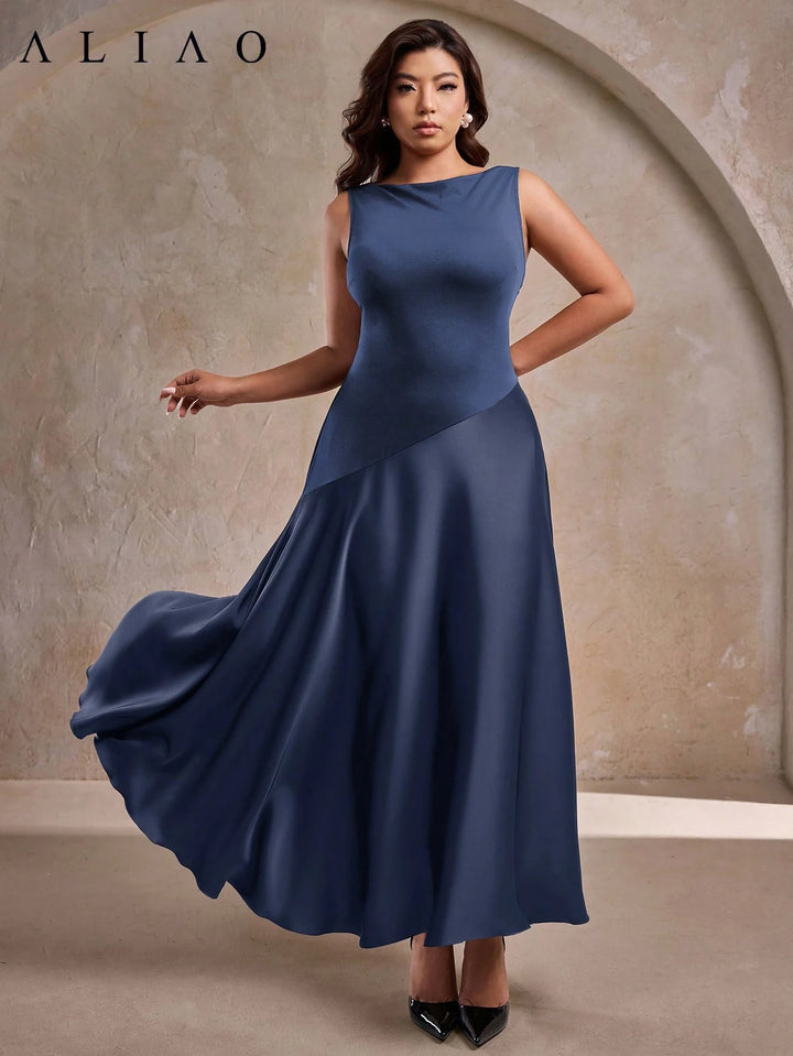 Rochie maxi SHEIN, albastru