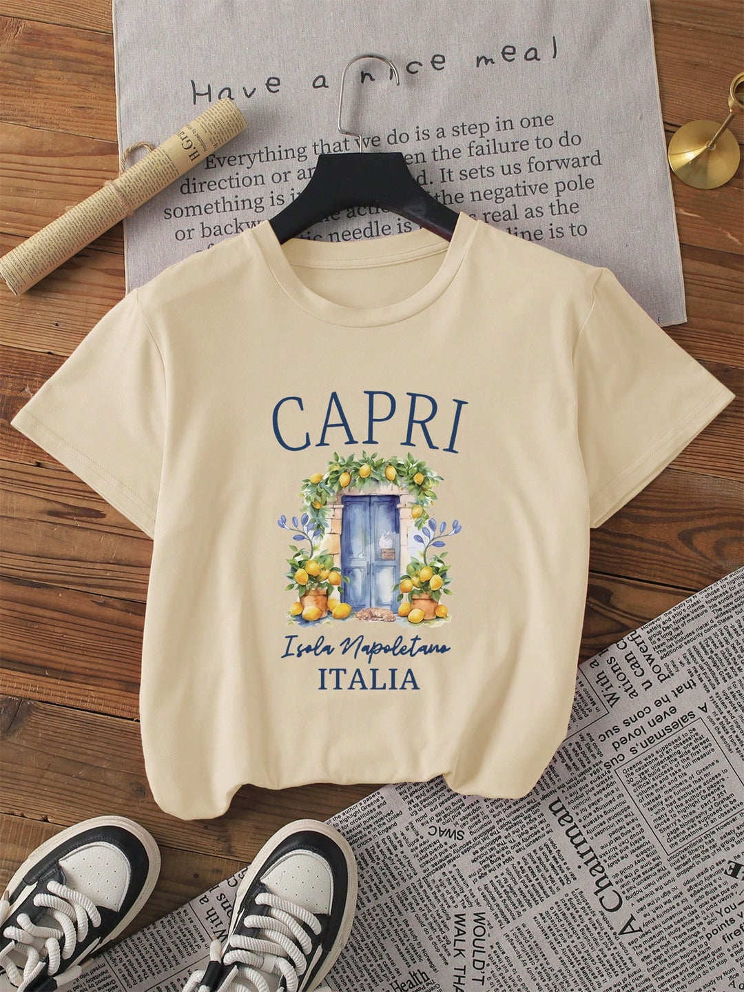 Tricou SHEIN, portocaliu