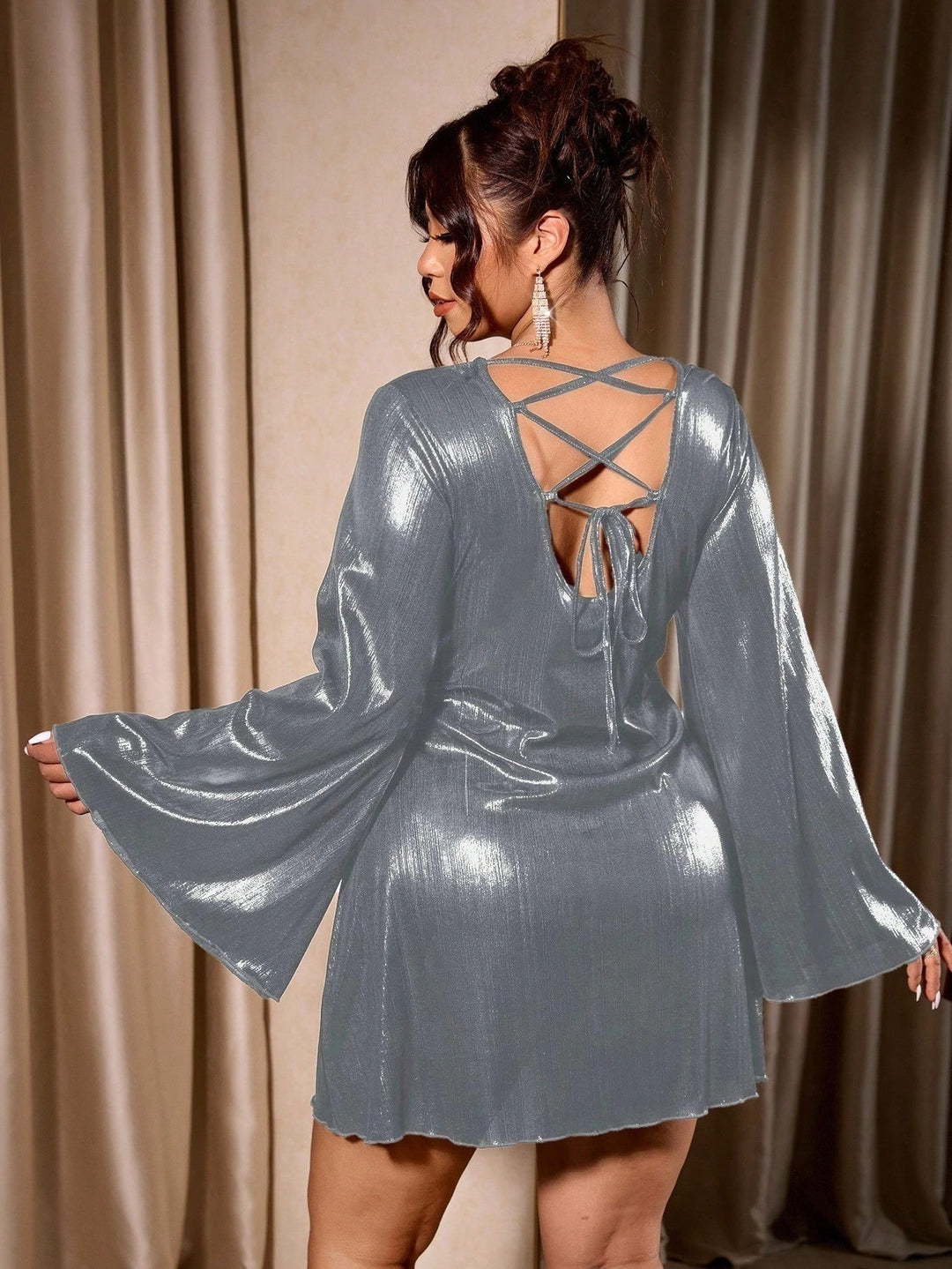 Rochie SHEIN, argintiu