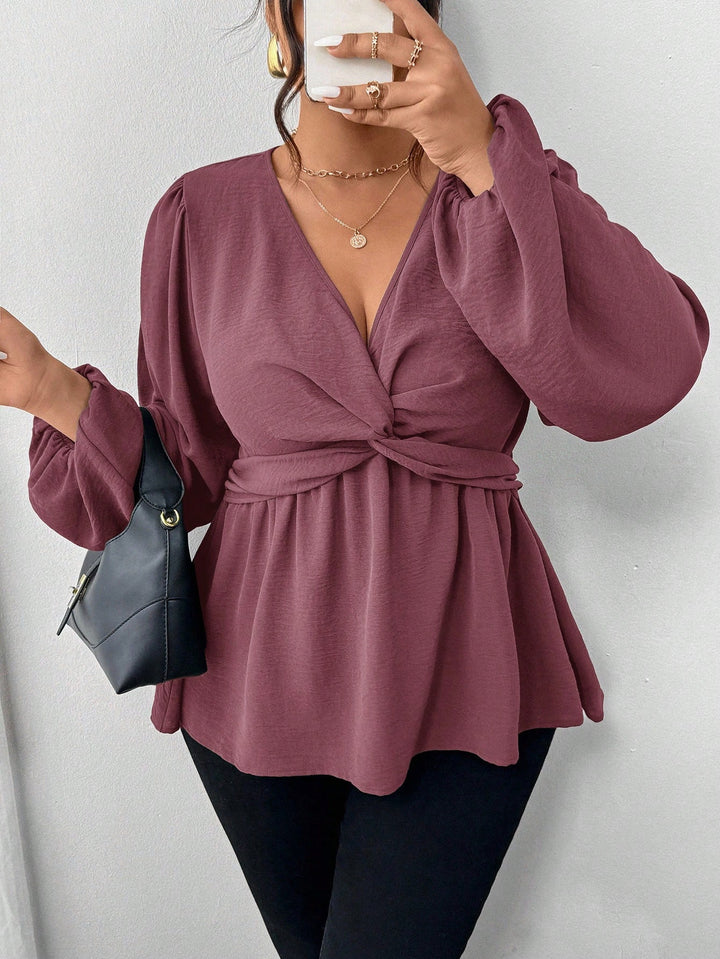 SHEIN blúz, piros