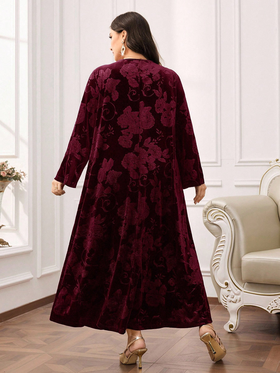 Rochie SHEIN, vișiniu