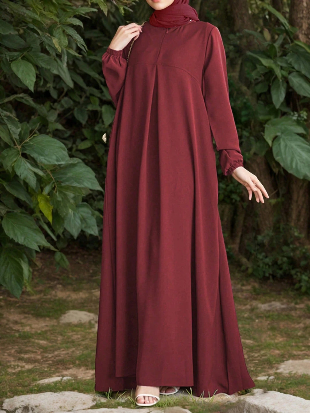 Rochie maxi SHEIN, roșu
