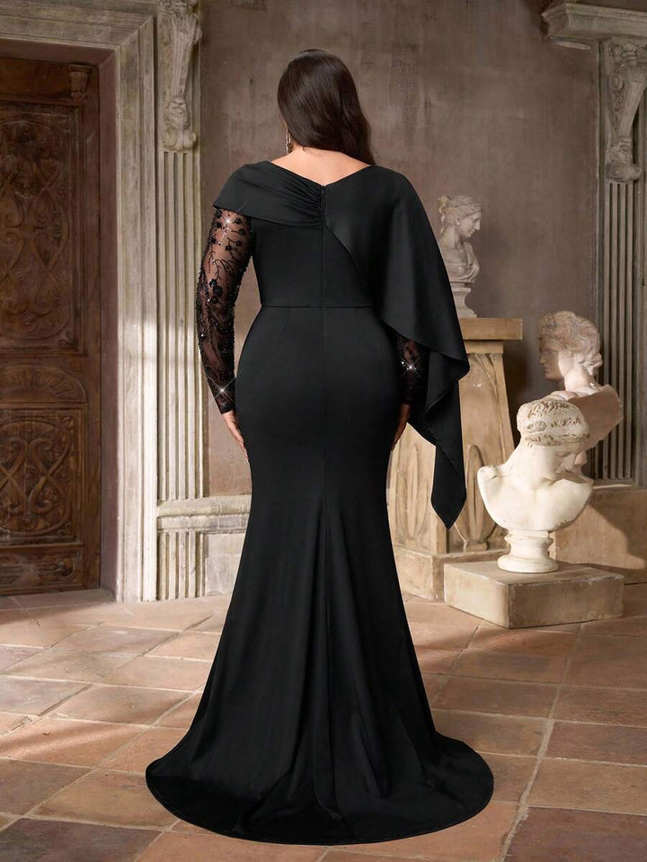 Rochie de ocazie SHEIN, negru