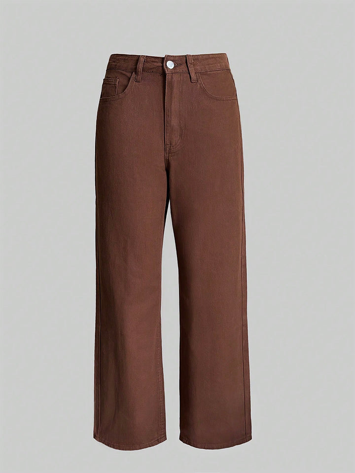Jeans SHEIN, maro