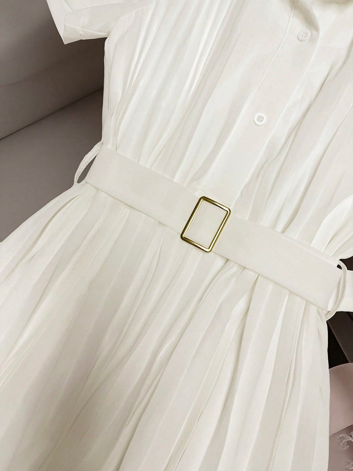 Rochie maxi SHEIN, alb