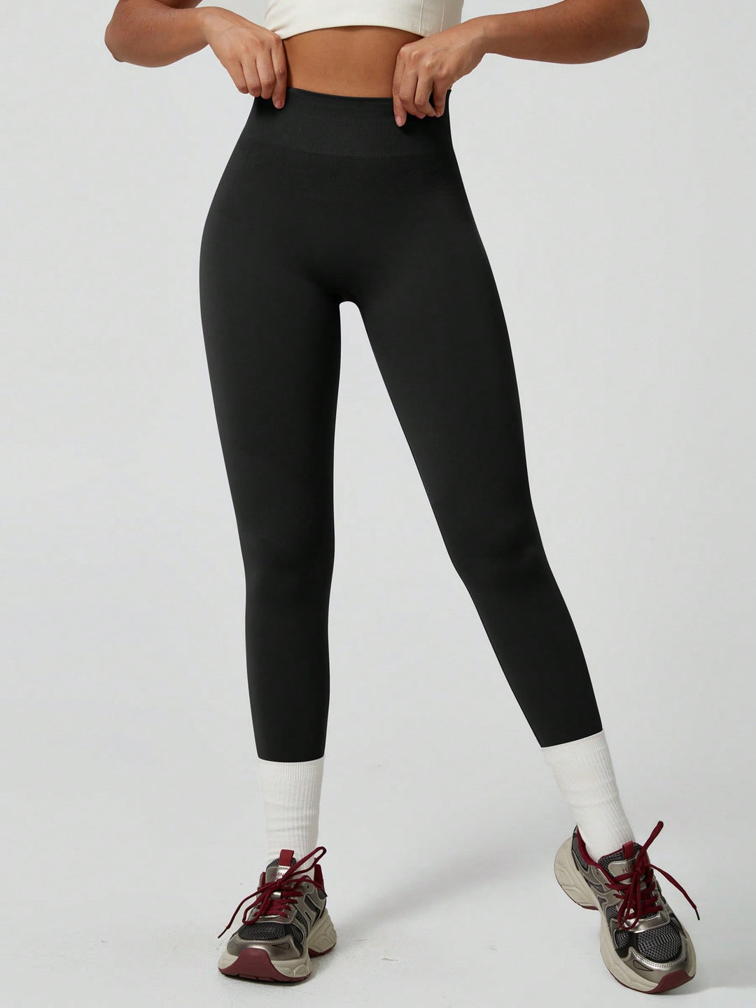 Pantaloni SHEIN, negru