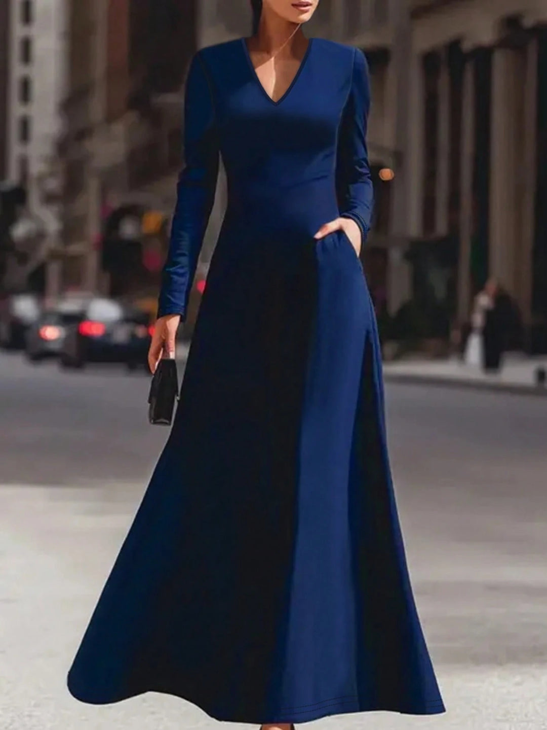Rochie maxi SHEIN, albastru
