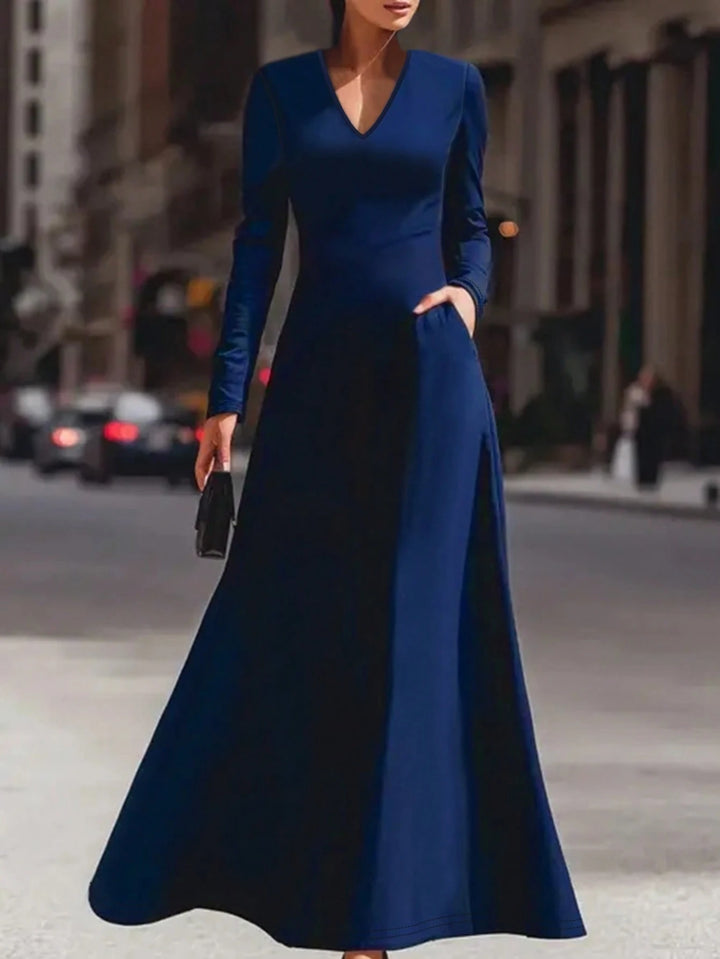 Rochie maxi SHEIN, albastru