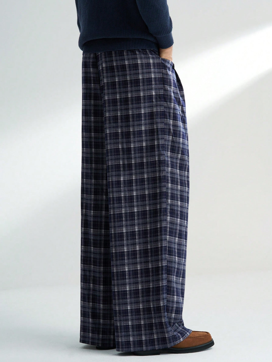 Pantalon SHEIN, albastru