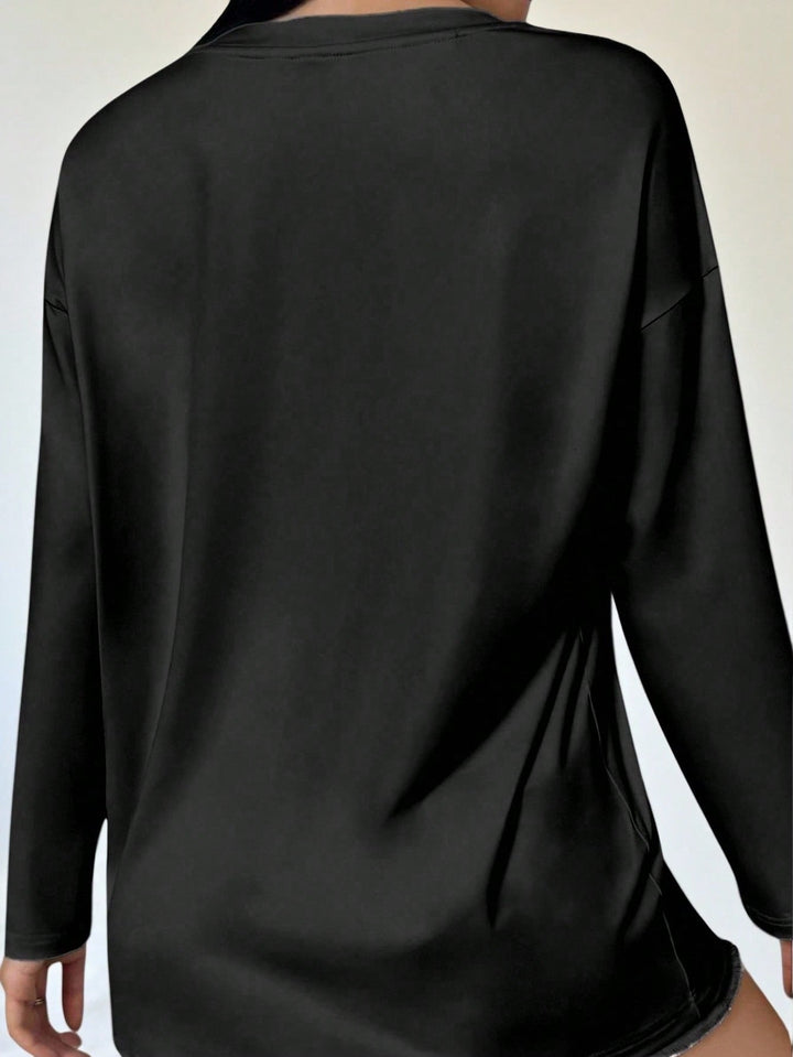 Tricou SHEIN, negru