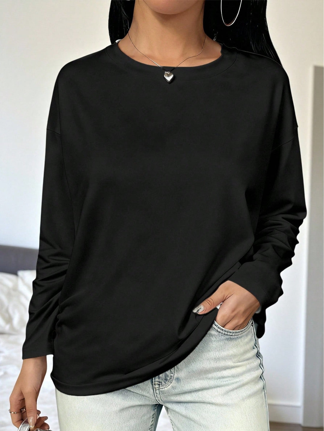 Tricou SHEIN, negru