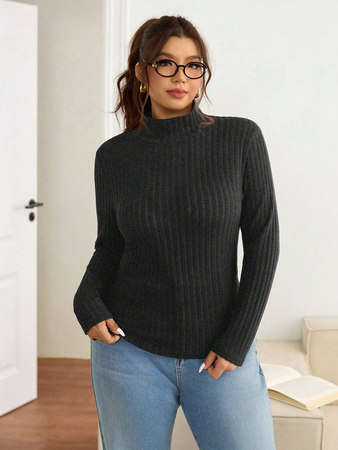 SHEIN szürke blúz