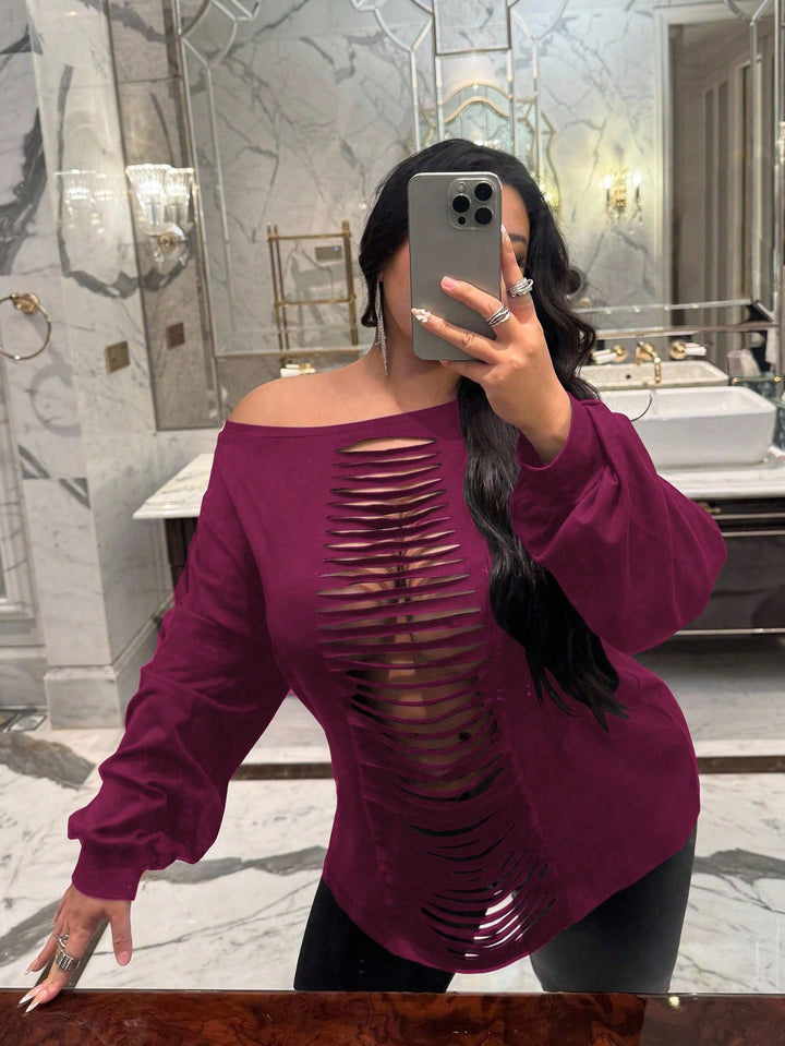 SHEIN blúz, lila
